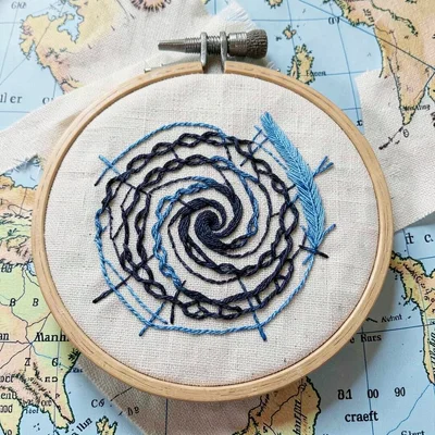 Low Pressure Spiral — Chain Stitch Depression