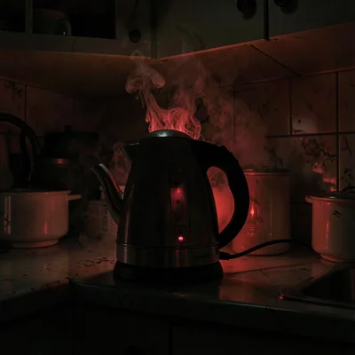 Kettle Boiling in the Dark