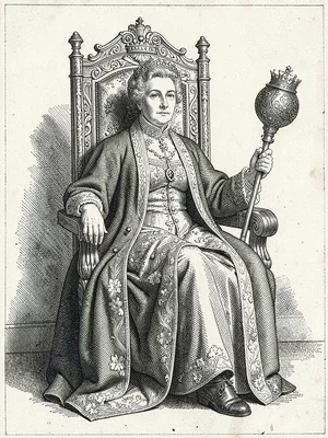 Queen Victoria formal portrait