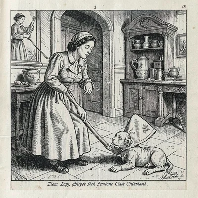 A mother searching for lost child