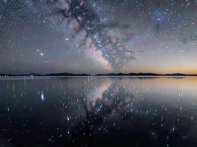 Milky Way reflecting doubling cosmic scale