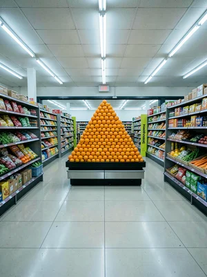 Orange Pyramid