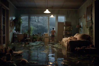 Photo by Gregory crewdson. Porcelain Dreams A bathroo