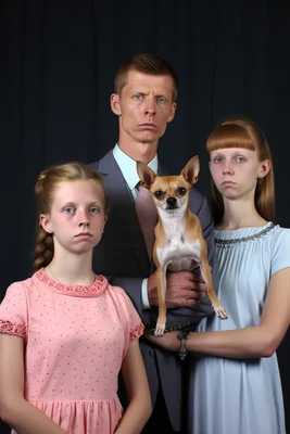 Awkward family photo