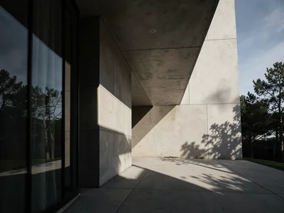 Architecture hard shadows
