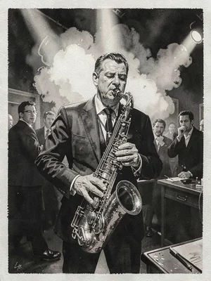 Jazz saxophonist