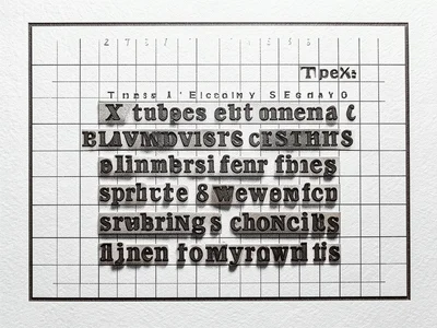 Type drawer with spring-themed words set in wood type, ink ready