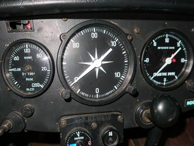 Compass Rose Heading Indicator Phosphorescent