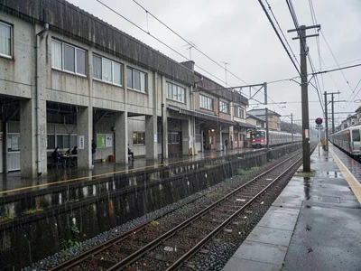 Industrial train platform