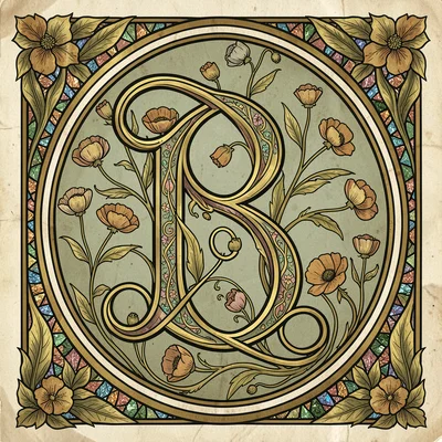 Botanical Initial Letter