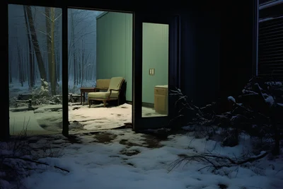 Photo by Gregory crewdson. Doorway to Desires A quiet