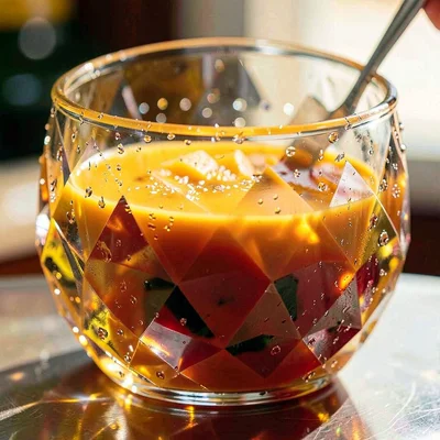 Through the Jaipur gem cutter's eye, faceted light, A glass of mango lassi, the 
